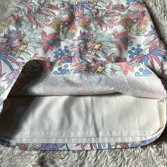 Talbots Skirt  Floral Straight  Mini Casual Preppy size 8 - Picture 9 of 16